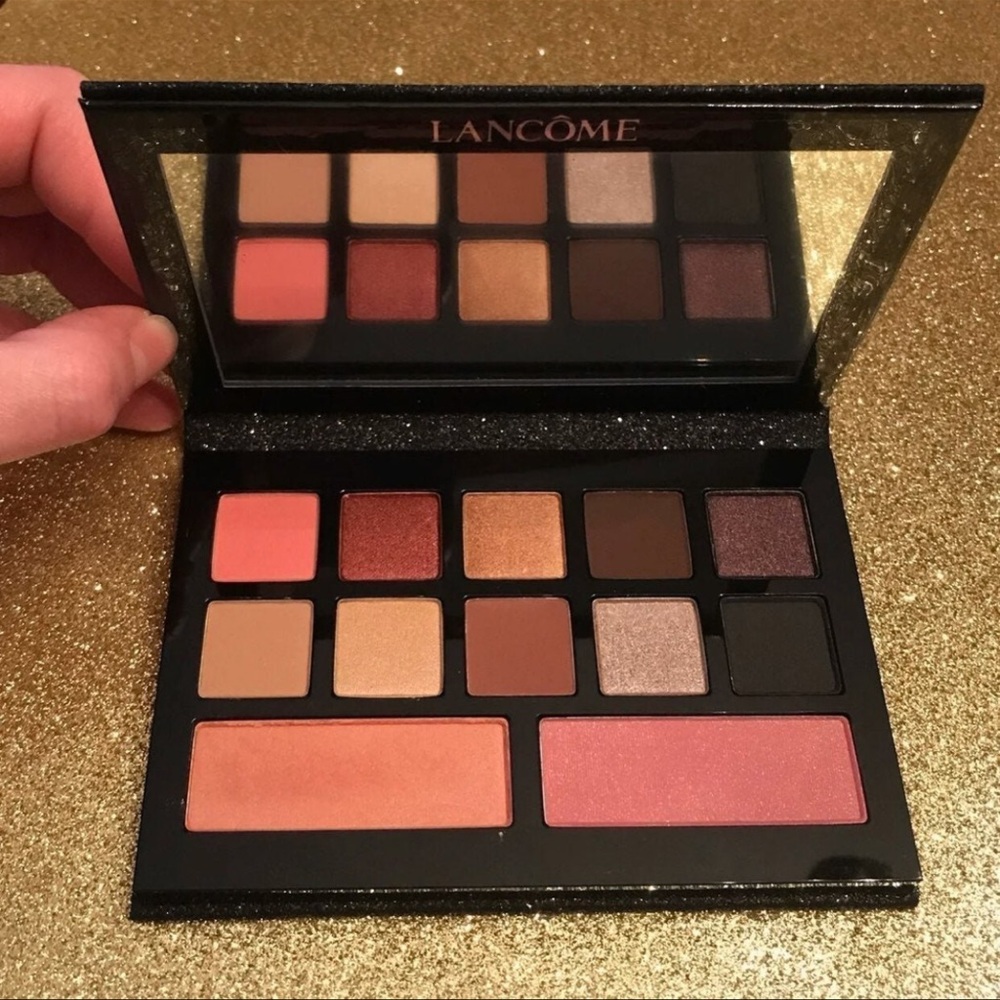 Lancome Eyeshadow and Blush Palette in GLAM
